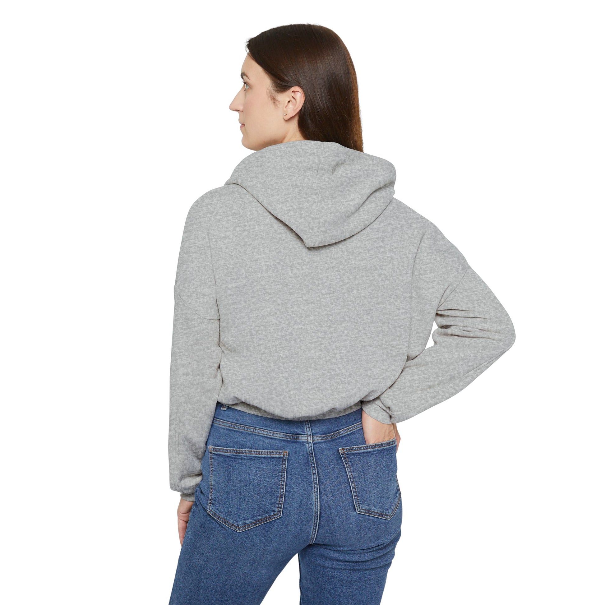 Women's "You are enough"  Cinched Bottom Hoodie