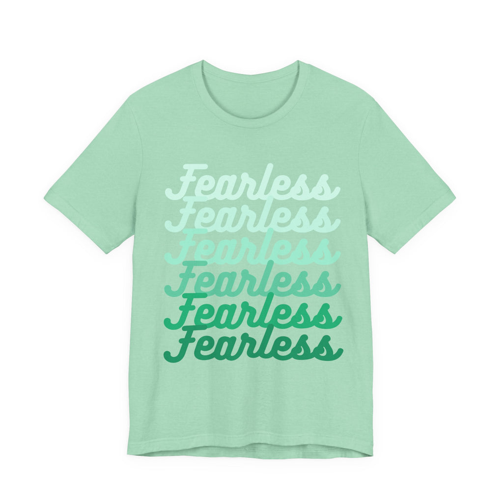 Unisex Fearless Jersey Short Sleeve Tee
