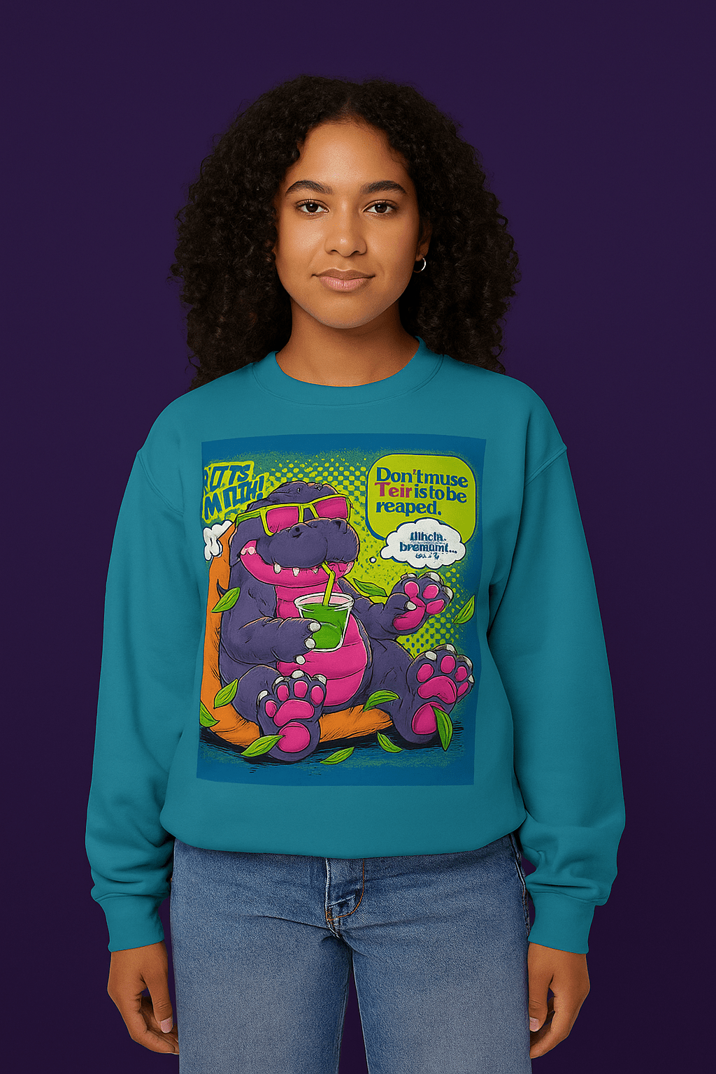 Dragon Retro Style Sweatshirt