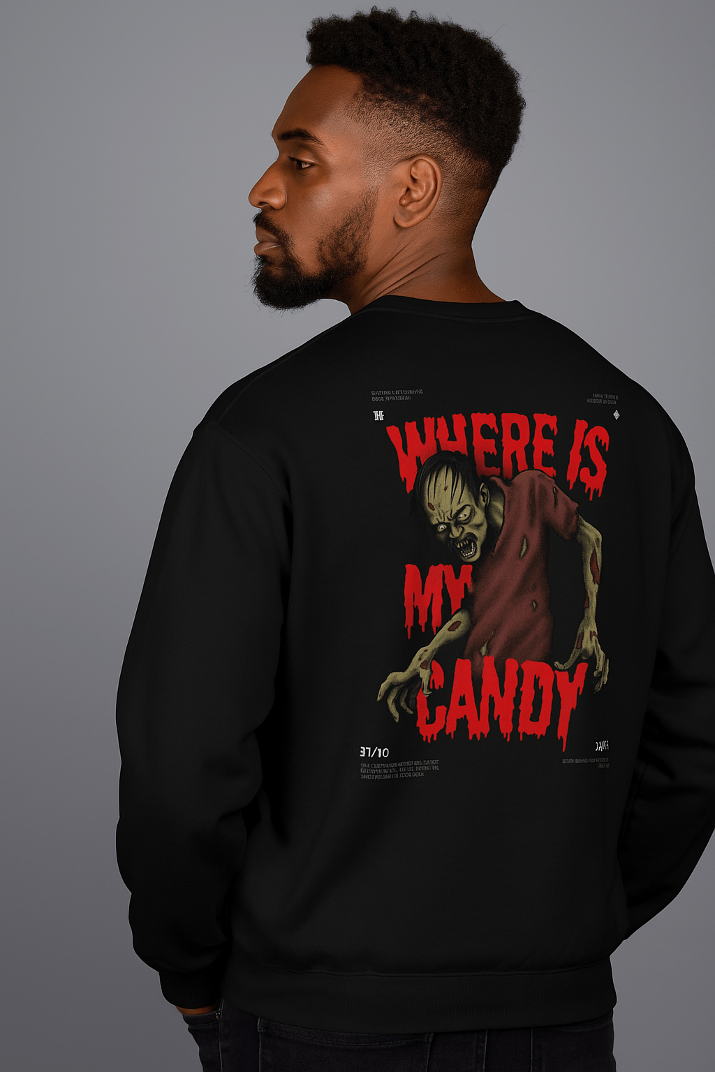 Zombie Candy Hunt Unisex Sweatshirt