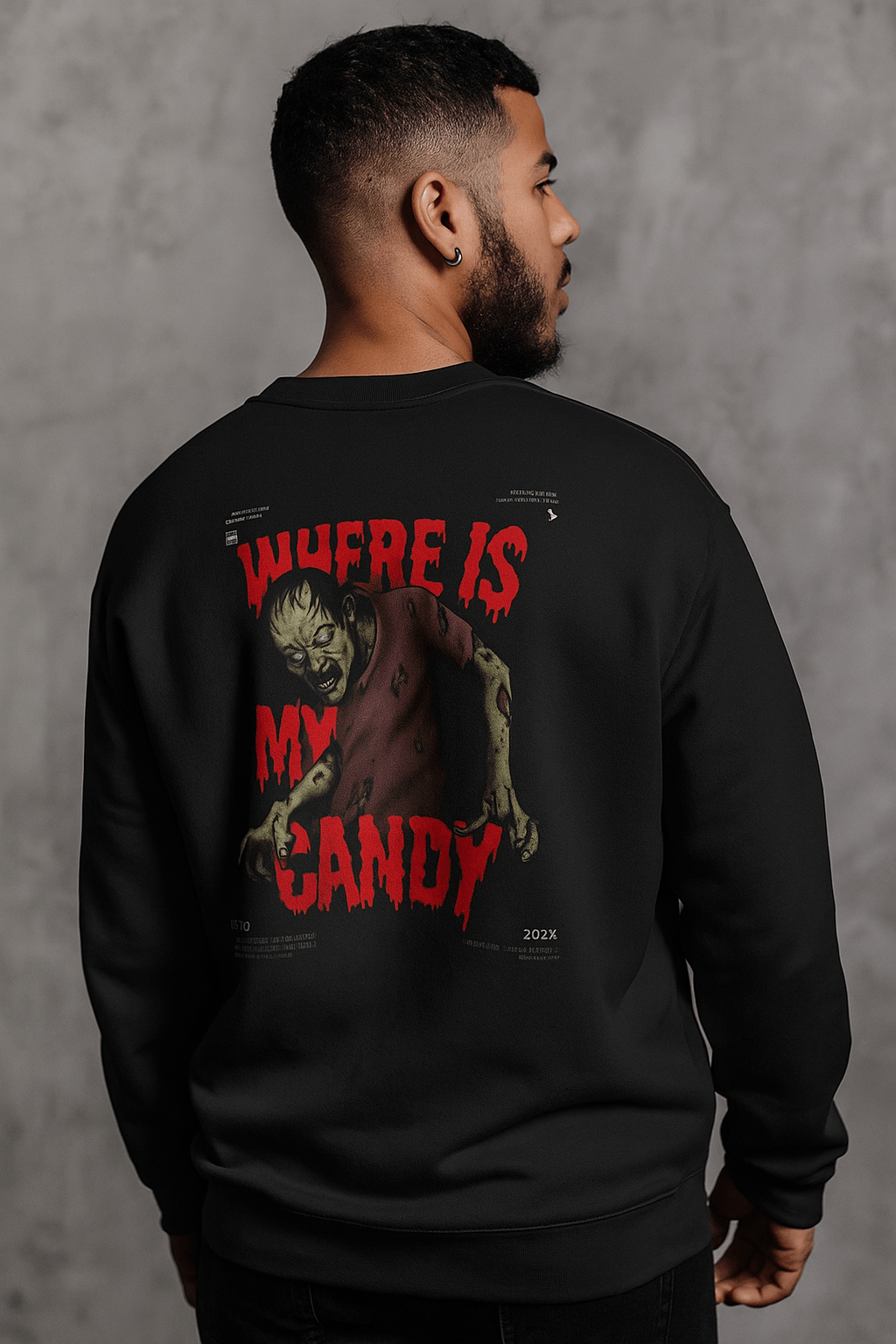 Zombie Candy Hunt Unisex Sweatshirt