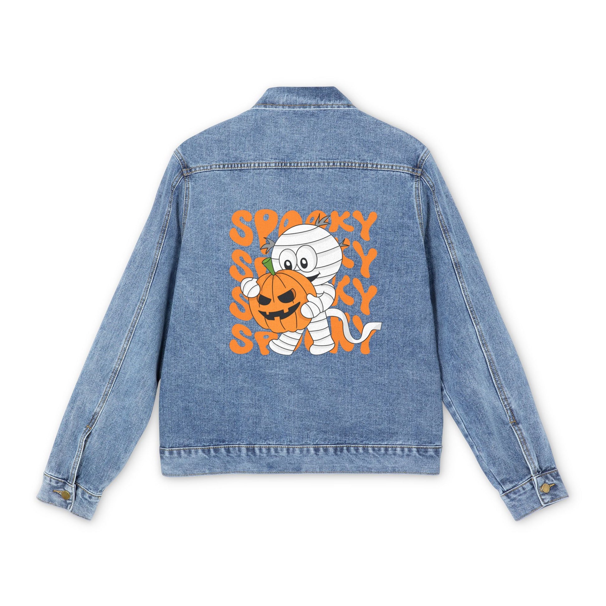 Unisex Spooky Denim Jacket
