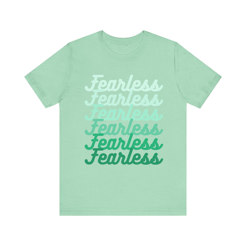 Unisex Fearless Jersey Short Sleeve Tee