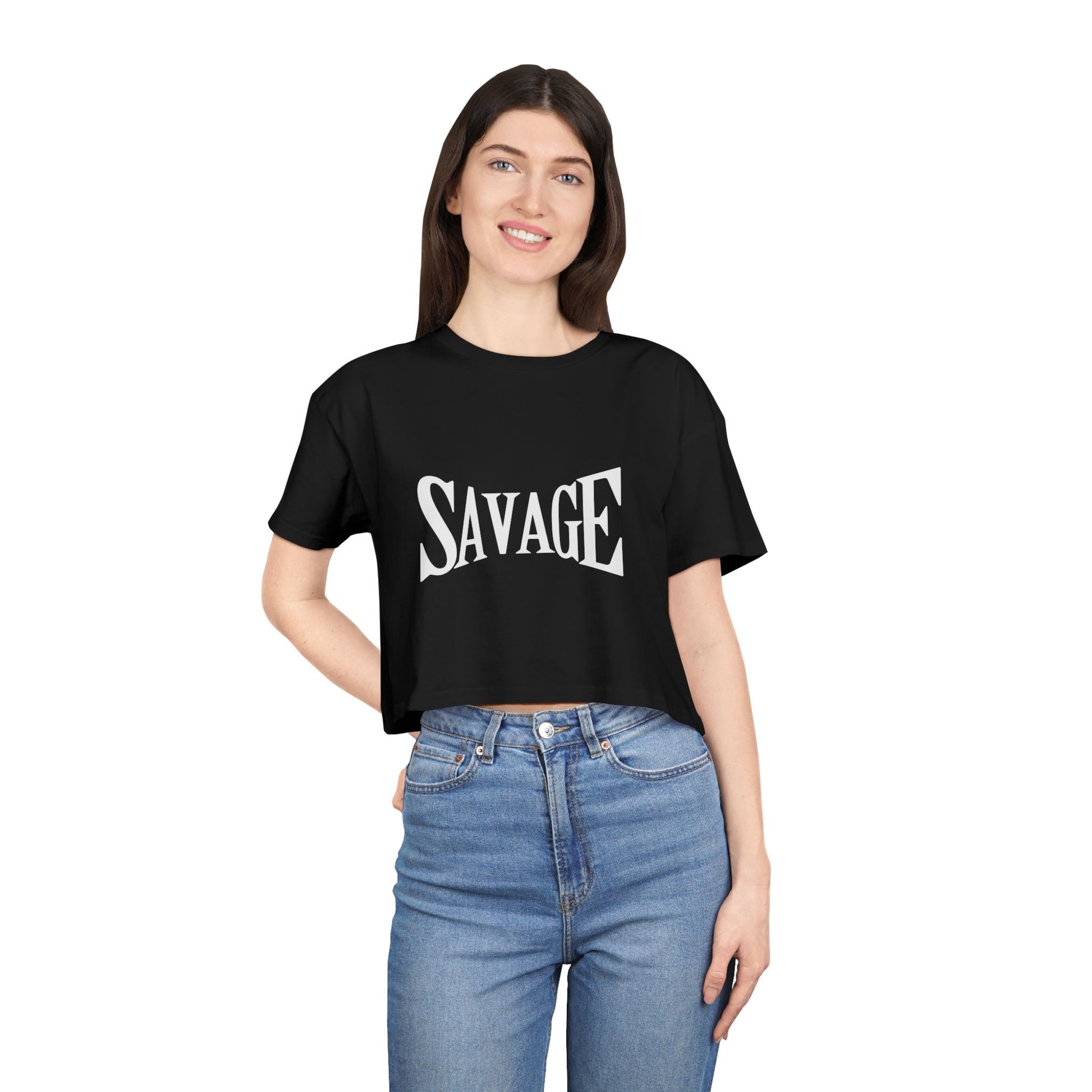 Women's Savage Crop Tee